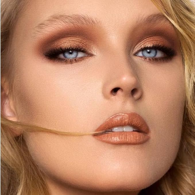 Natasha Denona Mini Nude Eyeshadow Palette Kit - Eyeshadow Palette + Round Eyeshadow Blending Brush. Bonus Premium Korean Sheet Masque with Collagen