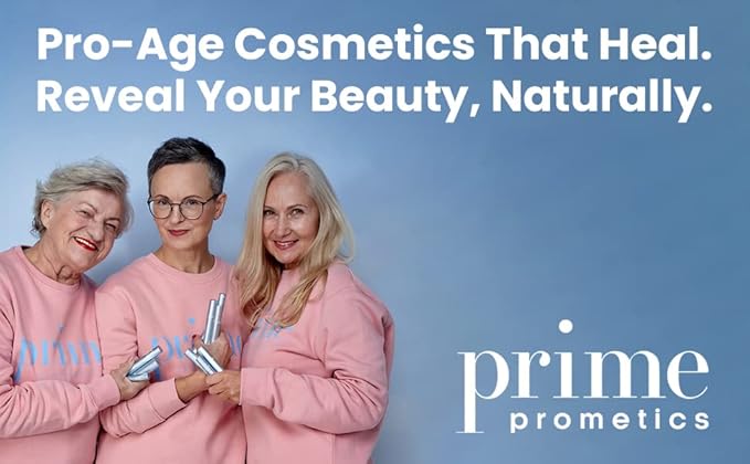 PrimeWand Trinity – Stunning & Natural Pro-Age Makeup Sticks for Mature Women – Multitasking Trio, Easy to Carry