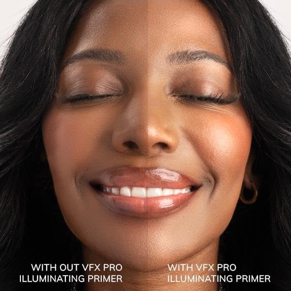 FARMASi VFX Pro Camera Ready Primer Makeup, Smoothing Face Primer, Evens the Appearance of Skin Tone & Redness, Hydrates & Improves Makeup Wear, Lightweight Coverage, 0.85 fl.oz / 25 ml (Illuminating)