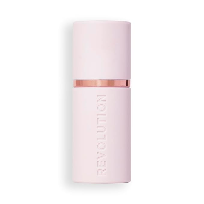 Revolution, Skin Silk Bronzer Stick, Buildable Color for Cheek, Eye, & Lip, Cream-to-Powder Formula, Vegan & Cruelty-Free, Deep Mocha, 0.15 oz
