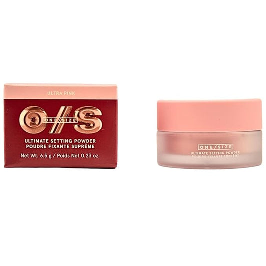 One Size Ultimate Blurring Setting Powder Travel Size - Ultra Pink - for Fair to Medium Skin Tones
