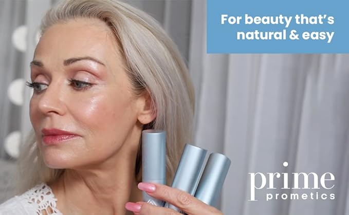 PrimeWand Trinity – Stunning & Natural Pro-Age Makeup Sticks for Mature Women – Multitasking Trio, Easy to Carry