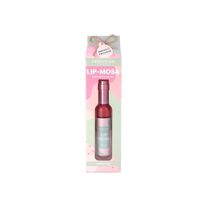 Profusion Cosmetics Lip Mosa Tinted Lip Cream, Gentle for Brunch Ready Beauty, Enjoy Long Wear Glam and Velvety Lips All Day, Achieve Adorable Pout With Flawless Flush Of Color