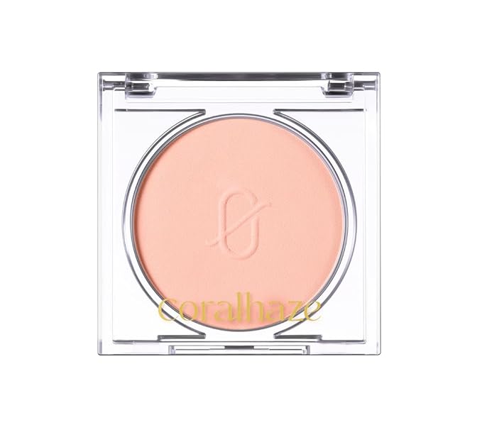 Soft Blur Cheek 02 Cozy Apricot, Silky Soft-Focus Blush for Smooth, Pore-Blurring Airbrushed Finish, Lightweight and Buildable Powder for Natural Radiance, Long-Lasting Wear, Korean Makeup