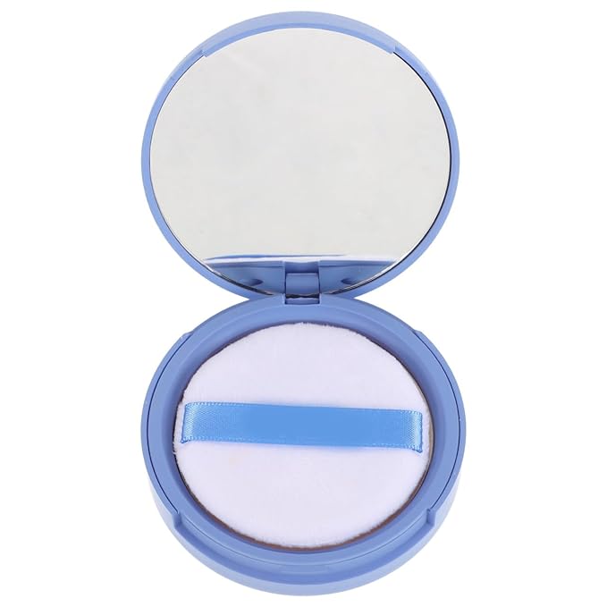 NOLITOY Matte Pressed Powder Compact for Makeup, Oil Control Face, Finish, Lightweight, Waterproof Setting Powder
