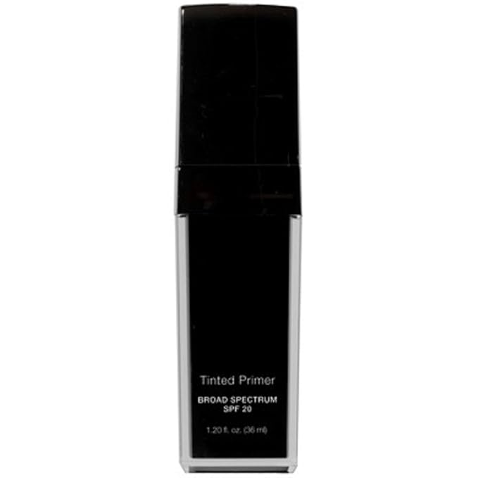Tinted Face Primer Broad Spectrum SPF 20 - Demi-Matte Finish - Brightens Provides Anti Wrinkle Benefits - and Protects the Skin From Harm UV Rays - Leaving the Complexion Smooth (Fair)