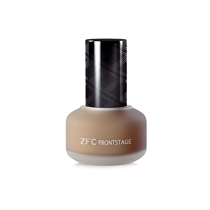 Foundation Fluid - Natural Coverage, Oil Control, Hydrating, Long-lasting Nude Makeup Base, Diminishes Dullness, Fades Acne Scars