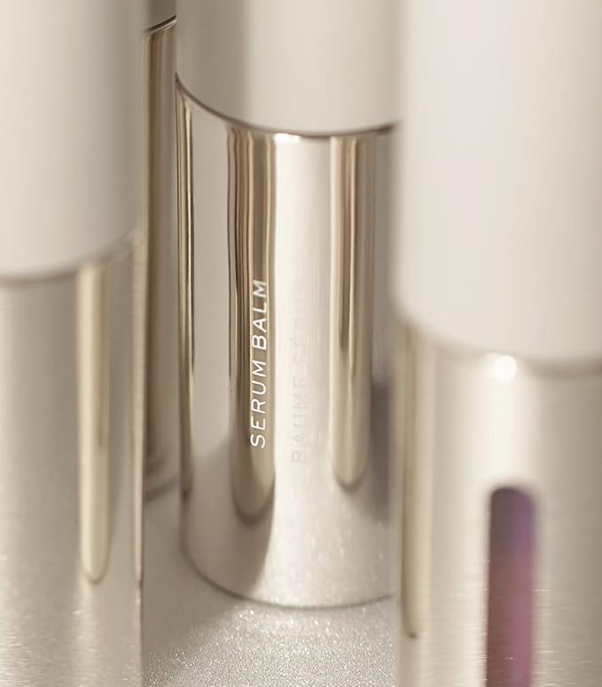 MAKE Beauty Serum Balm Hydrating Lip Oil. Vegan moisturizing lip gloss with plumping effect. Lip treatment cream for soft, smooth, shiny lips - Shade, Halo Moon