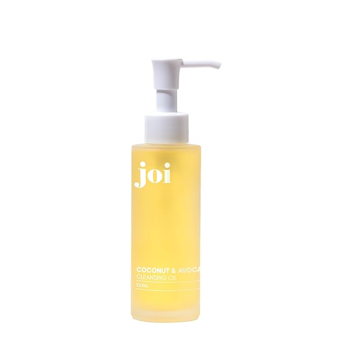 Joi Coconut & Avocado Cleansing Oil with Natural Plant Oil, Removes Makeup & Impurities, No Mineral Oil, Unclog Pores, 3.4 Oz