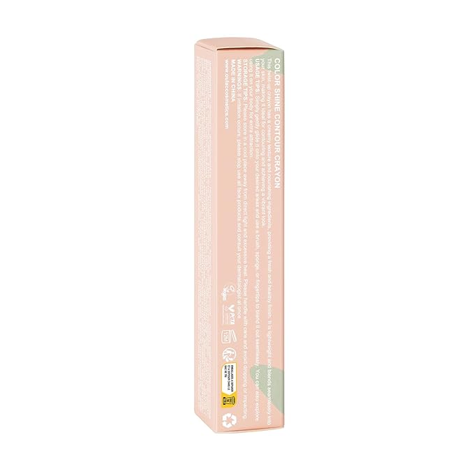 Oulac Contour Stick Makeup, Multi-use Cream Contour Stick, No Caking or Dragging, Matte Finish, Vegan, Cruelty-Free, C3 Caramel