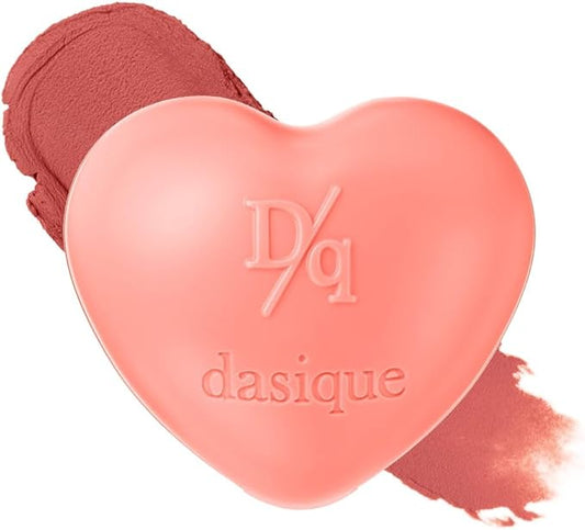 dasique Souffle Color Pot #05 Pumpkin Puree – Makeup Blush, Buildable Silky-Smooth Texture, Build-In Mini Brush, Multi-Use For Cheek and Lip