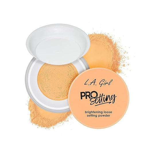 L.A. Girl Pro Setting Brightening Loose Setting Powder, Yellow GLP738