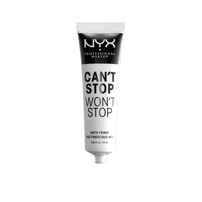 NYX PROFESSIONAL MAKEUP Can’t Stop Won’t Stop Matte Primer, Vegan Face Primer