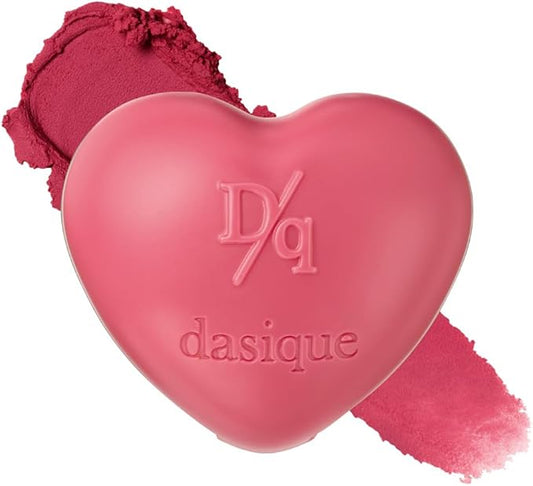 dasique Souffle Color Pot #14 Coldest Plum – Makeup Blush, Buildable Silky-Smooth Texture, Build-In Mini Brush, Multi-Use For Cheek and Lip