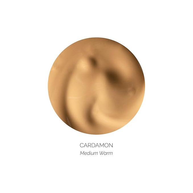 OFIR Skin Satin Medium Coverage Foundation | Lightweight Foundation Makeup with Vegan Formula | Blue Light Protection & Non-Creasing for Long-Lasting Wear | 1 FL OZ (Cardamom - Medium Warm)