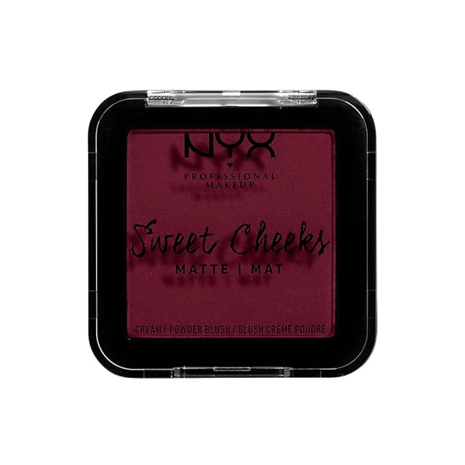 NYX PROFESSIONAL MAKEUP Sweet Cheeks Matte Blush, Red Riot