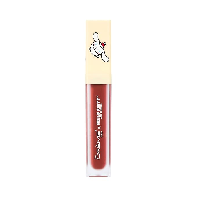 The Crème Shop x Hello Kitty & Friends Velvet Lip Stain - Lip Tint, Long Lasting Waterproof Lip Stain, Gifts for Her, Stocking Stuffers (Sweet Delight)
