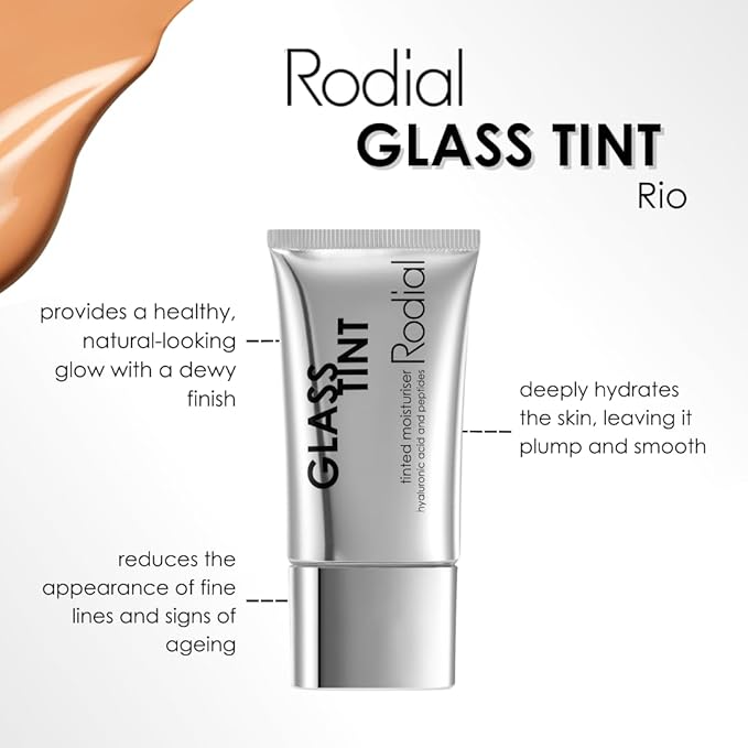 Rodial Glass Tint - Tinted Moisturiser Shade 4 Rio (1 fl oz)