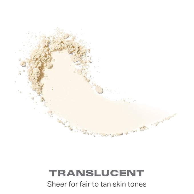 Morphe Bake & Set Translucent Setting Powder - Lightweight, Talc-Free Finishing Powder for Face Makeup with a Soft, Natural Finish - Minimizes Shine for Up to 24HR - Translucent (0.31 oz)