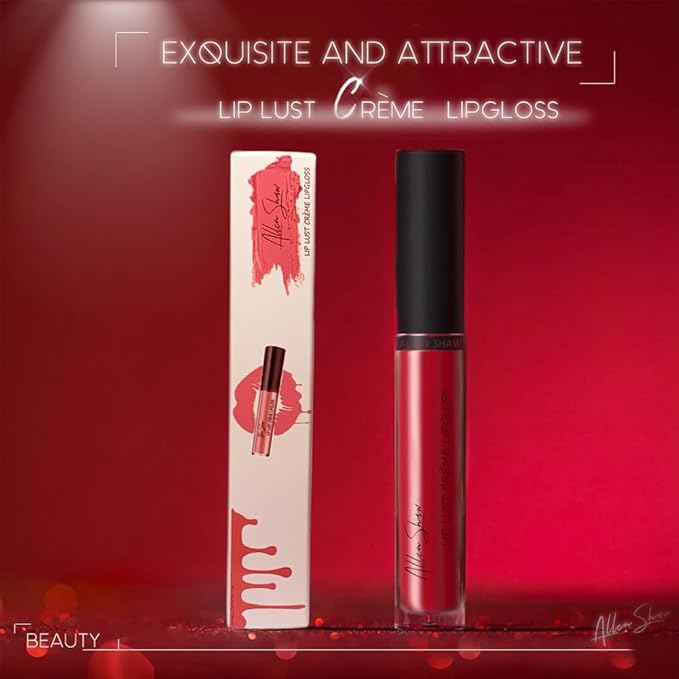 12 Colors Cream Texture Lipstick,Waterproof Creamy Lip Gloss,Non-Stick to Cup Non-Fading Long-Lasting Moisturizing Velvet Liquid,Hydrating Lip Natural Jelly Lipstick(10#,0.2Fl Oz/6ml)