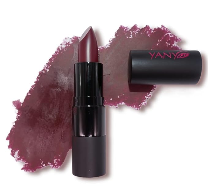 Power Moisturizing Lipstick For Soft, Kissable Lips - Pigment Rich - Cream Finish - Long-Lasting Lip Color - Cruelty Free Cosmetics - Burgundy Shade - 3.8 g / 0.13 oz