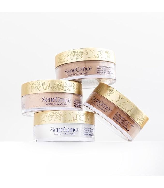 SeneGence Loose Setting Powder, Silver Rose, 0.29 Oz, Matte Finish, Lightweight and Oil-Absorbing, Soft-Focus Formula for Flawless, All-Day Wear