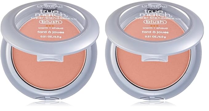 L’Oréal Paris True Match Super-Blendable Powder Blush, Innocent Flush, 0.21 Oz (Packaging May Vary) (Pack of 2)