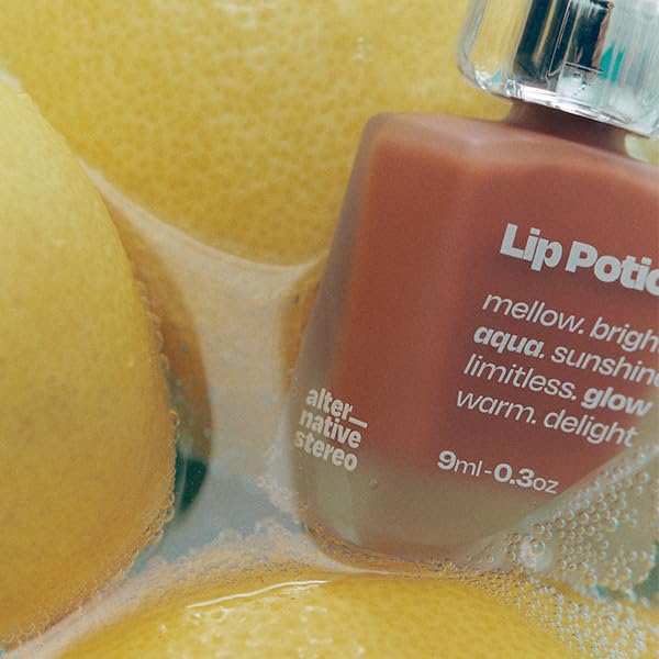 Lip Potion Aqua Glow No.1 Lemon Balm + Steaming Milk | Hydrating Tint & Lip Primer Set