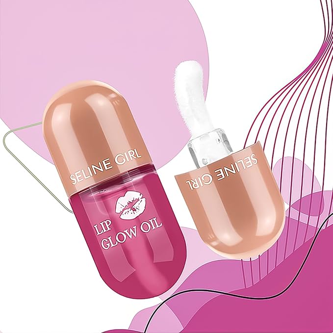 Lip Gloss, Lip Stain Makeup Smooth and Creamy Texture, Lip Tint for Women Girls, Long Lasting Lipstick, Lip Stain Makeup Moisturizing Non-Sticky #plum