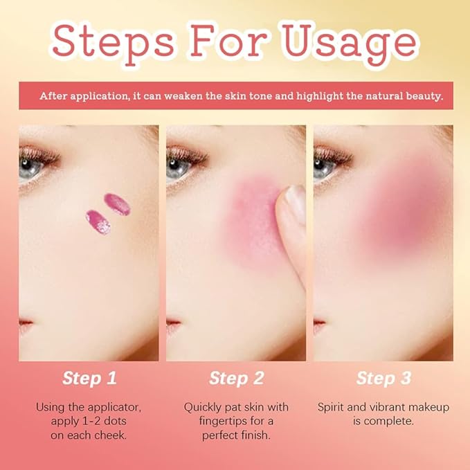 Velvet Liquid Blush, Natural Matte Finish Looking, Dewy Cheek Tint, Soft Cream Face Blush,Moisturizing Lightweight Blendable Feel,Long-Lasting 0.25 oz/7.5ml (03#)