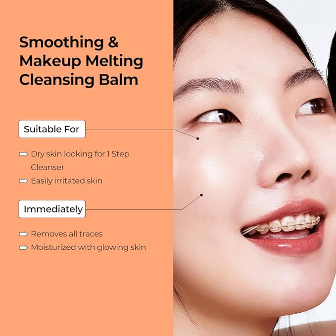 Yuzu Honey All Cleansing Balm – Korean Makeup Remover with Sunflower, Avocado & Jojoba Oils, Melts Waterproof Makeup, Vitamin E for Radiance & Moisture, Non-Greasy Finish, 1.69 fl.oz.