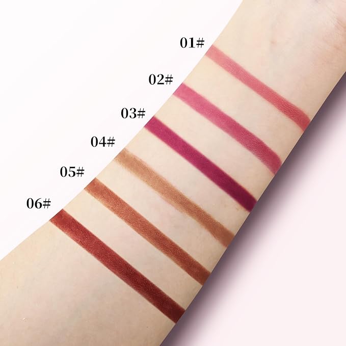 Waterproof Lip Liner Pencil, Long Lasting Matte Lipstick Makeup, Liner Lip Stick for Women