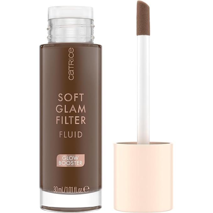 Catrice | Prime & Fine Illuminating Dewy Glow Spray & Soft Glam Filter Fluid 098 Bundle | Full Coverage Makeup | Vegan & Cruelty Free