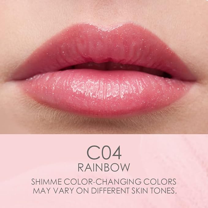 CATKIN Lip Balm Color Tinted Changing Lipstick Ultra Hydrating Lip Moistrurizer Chapstick with Vitamin E Nourishing For Cracked & Dry Lips 0.12 oz 2pcs (04+08)