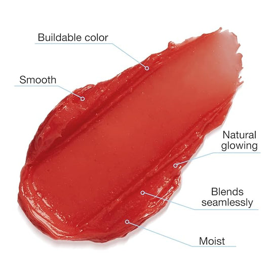 Boobeen Lightweight Blush Rouge Color Changing Blusher for Cheeks and Lips Balm Multi Use Cream Easy To Blend, Blush Oil Natural Dewy Finish