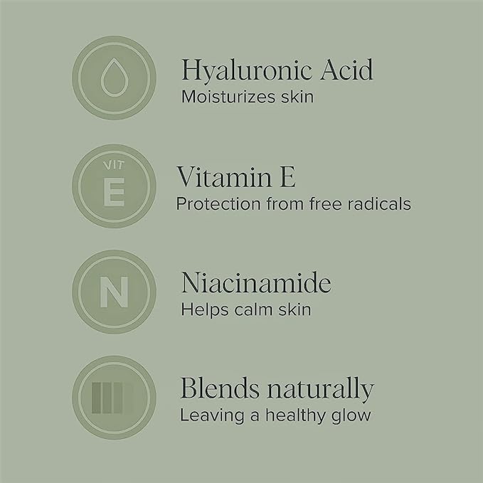 Tinted Moisturizer SPF 46. Blends naturally on all skin colors. UVA and UVB protection. 1.7 oz.