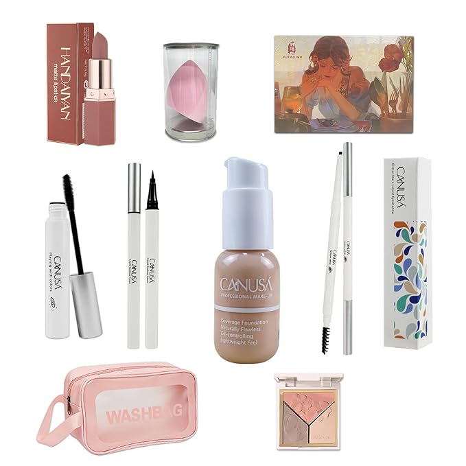 CANUSA Excellent Make-up 10-piece set (Light Skin)