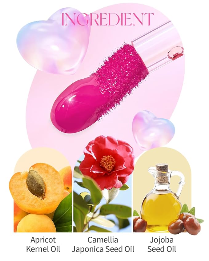 HOLIKA HOLIKA Heart Crush Bare Glaze Tint - K-Beauty Girlish & Juicy Color Lip Tint with Moisture Essence, Long-Lasting Moisture & High Shine, 0.1 fl.oz. (04 BLUNT)
