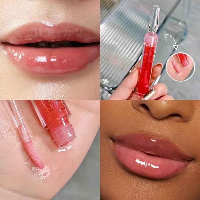COOL STORY Lip Fuller Gloss, Moisturizing Hydrating Lip Serum, Fuller Lip Care, Lip Plumping Oil for Women