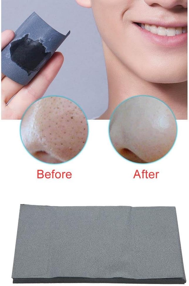 Oil Control Paper, 80Pcs/pack Men Blotter Face Oil Control Absorbing Paper Blotting Tissues, Oil Blotting Paper Sheets, Oil Absorbing Facial Sheets, Portable Blotting Papers for Face and Nose