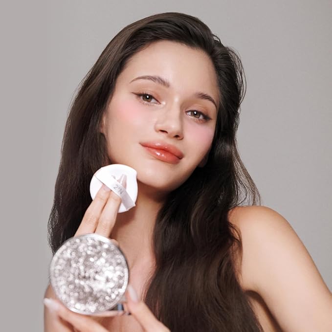 2aN Gleaming Tension Cushion Foundation Pact, Korean Cushion Foundation Makeup, Lightweight & Buildable Coverage with Ceramides and Centella Asiatica (#29 Caramel Beige, 0.45 oz)