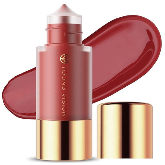 YOUNG VISION Liquid Blush Drops, Highly Pigmented Matte Cheek Tint, Easy Blending for Natural Radiant Cheek blusher Makeup,Lightweight, Long Lasting