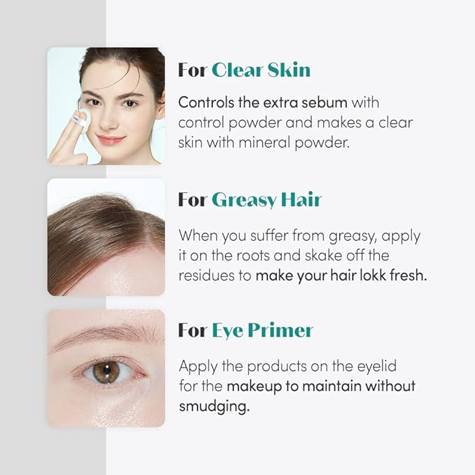 ETUDE Zero Sebum Drying Powder 4g (23AD) | Lightweight Oil Control No Sebum Loose Face Powder with 80% Mineral | Long Lasting for Setting or Foundation Makes Skin Downy, Korean Makeup, Kbeauty