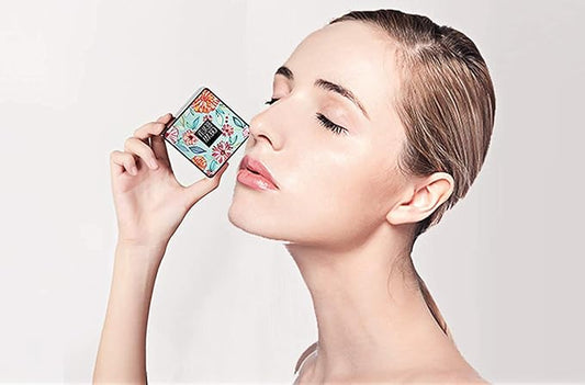 GL-Turelifes Mushroom Head Air Cushion Foundation CC Cream Water Feeling Flawless BB Cream Moisturizing Oil Control, Lightweight & Smoothing Natural Concealer (Natural Color)