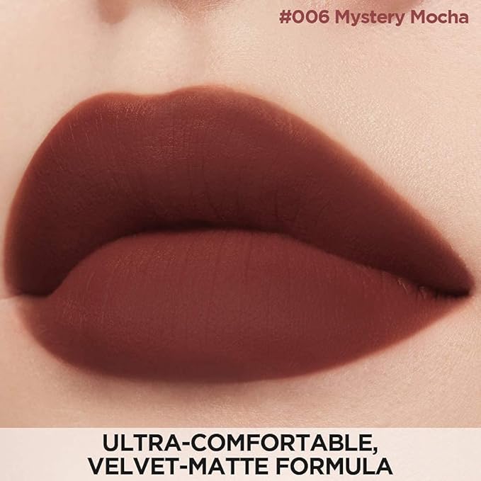 I'M MEME Lip Gloss - I'm Mystery Blur Tint | Highly-pigmented, Hydrating, Velvet Finish, Creamy, 006 Mystery Mocha, 0.10 Oz