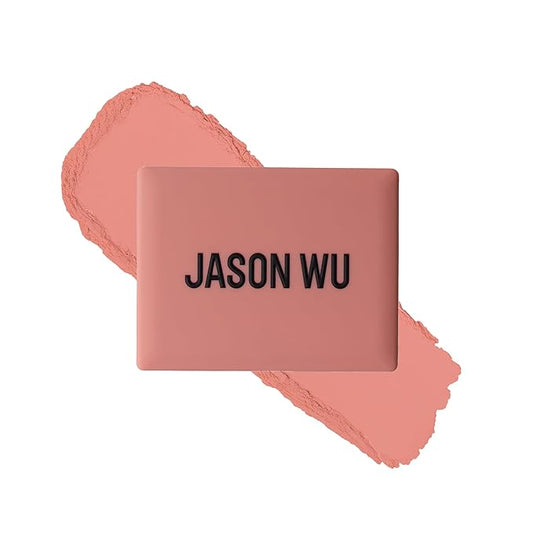 Jason Wu Beauty Wu Blush – Silky Powder Blush with Matte Finish – Long-Lasting Hydrating Formula – Vitamin E & Hyaluronic Acid Infusion – Clean Makeup (Magnolia, 0.21 oz)