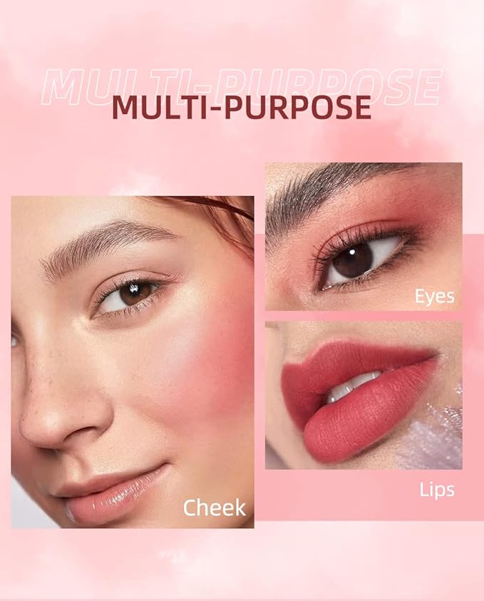 Liquid Blush Makeup, Weightless and Blendable Liquid Blush Wand for Cheeks - Long-Lasting Skin Tint Makeup with Natural-Looking, Radiant Glow - Perfect for Creating Soft and Healthy Flush (01# MORNING ROSE)