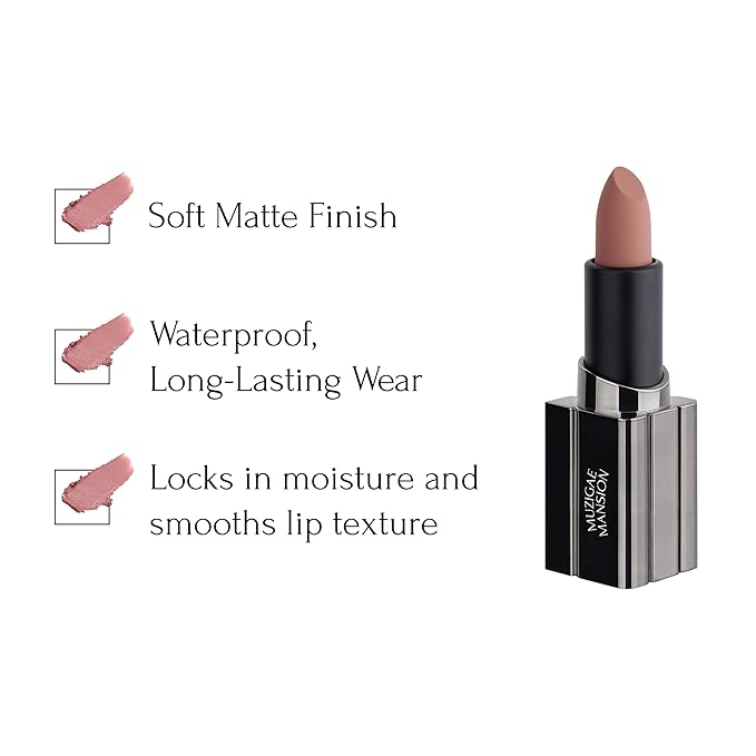 MUZIGAE MANISON City Chic Trio - 04 Layered | Objet water 01 Signature & 02 Spicy & Moodwear Blur 04 Layered | K-Beauty Lip Stain Matte Lipstick