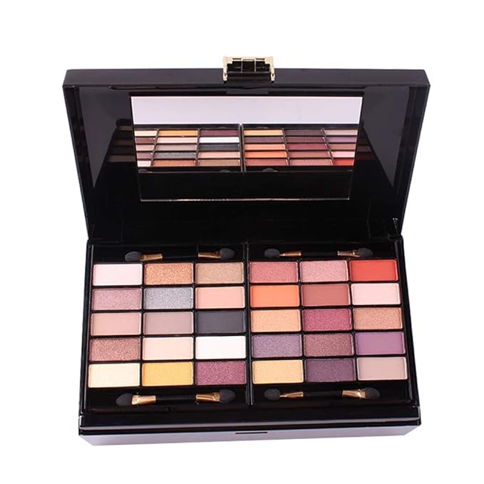 All-in-One Makeup Gift Set Carry All Makeup Kit Women Full Kit With Makeup Bag Concealer Lipgloss Lipstick Blush Foundation Face Powder Eyeshadow Palette Cosmetic Palette #8