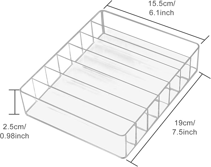 Makeup Organizer, Compact Makeup Palette Organize, for Bathroom Countertops, Vanities, Cabinets, Sleek Modern Cosmetics Storage Solution for - Eyeshadow Palettes, Contour Kits, Blush